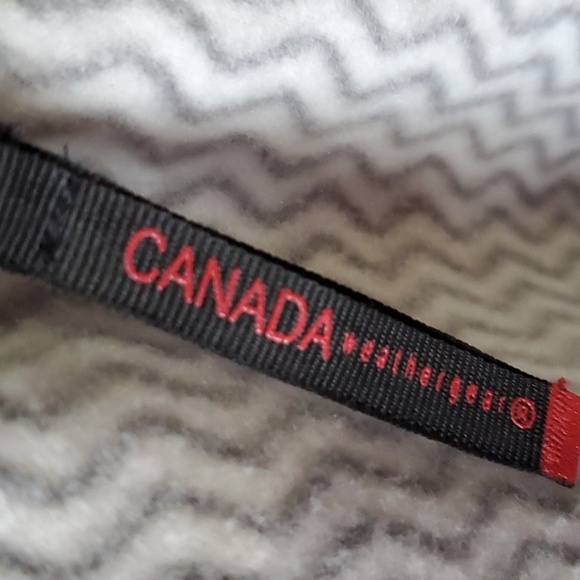 Canada Weather Gear NWT  Authentic grey and white fleece Quarter zip XL - Picture 9 of 14